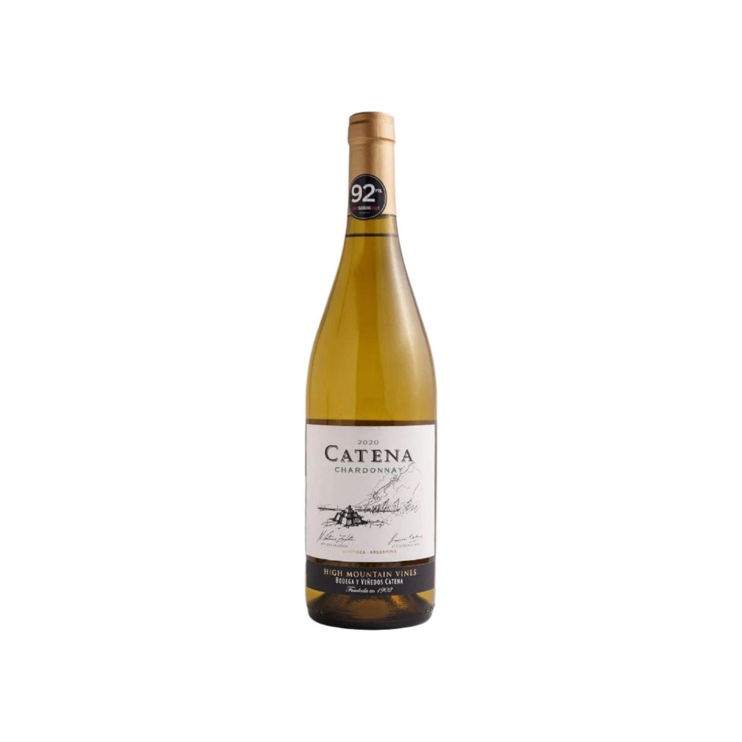 BODEGA CATENA ZAPATA CATENA CHARDONNAY 2020 0.75L